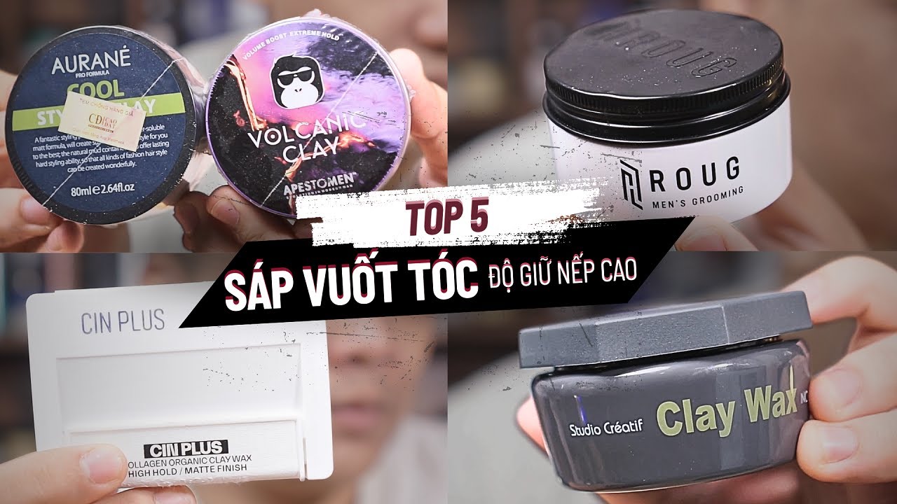 TOP 5 Sáp vuốt tóc giá rẻ có độ giữ nếp cao | Tiến Đích Shop