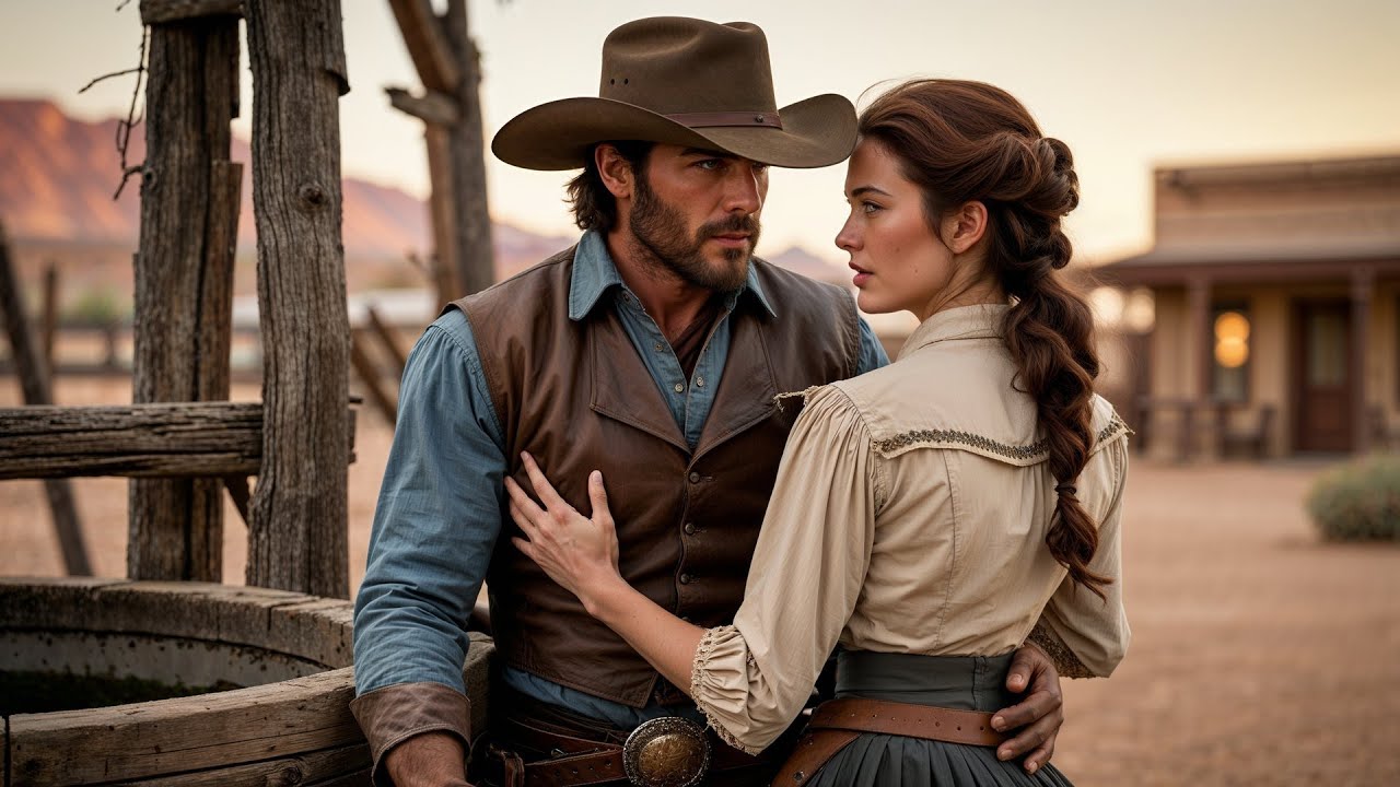 She Was Caught In The Crossfire, The Cowboy Dragged Her To Cover And Whispered, “You’re Safe”
