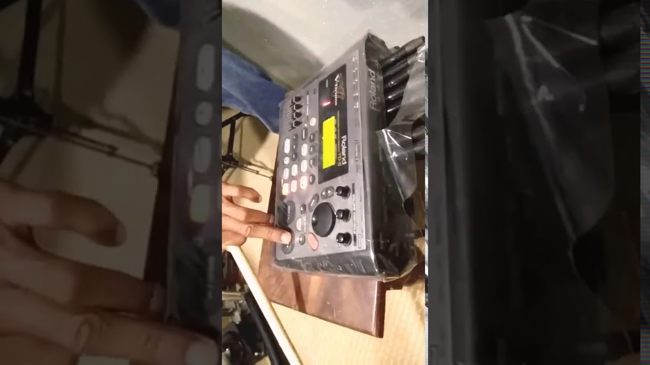 Roland TD8 drum machin basic programing rasika prabath