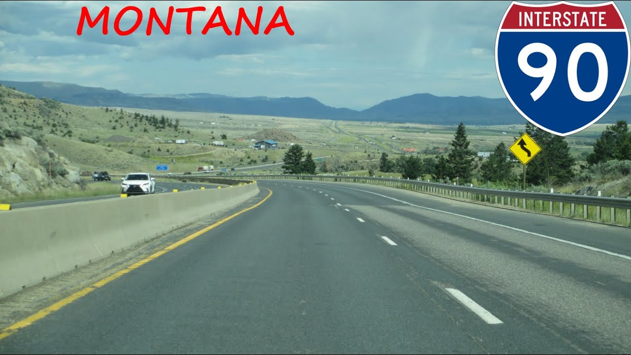 Interstate 90 - Montana eastbound [FULL LENGTH VIDEO]