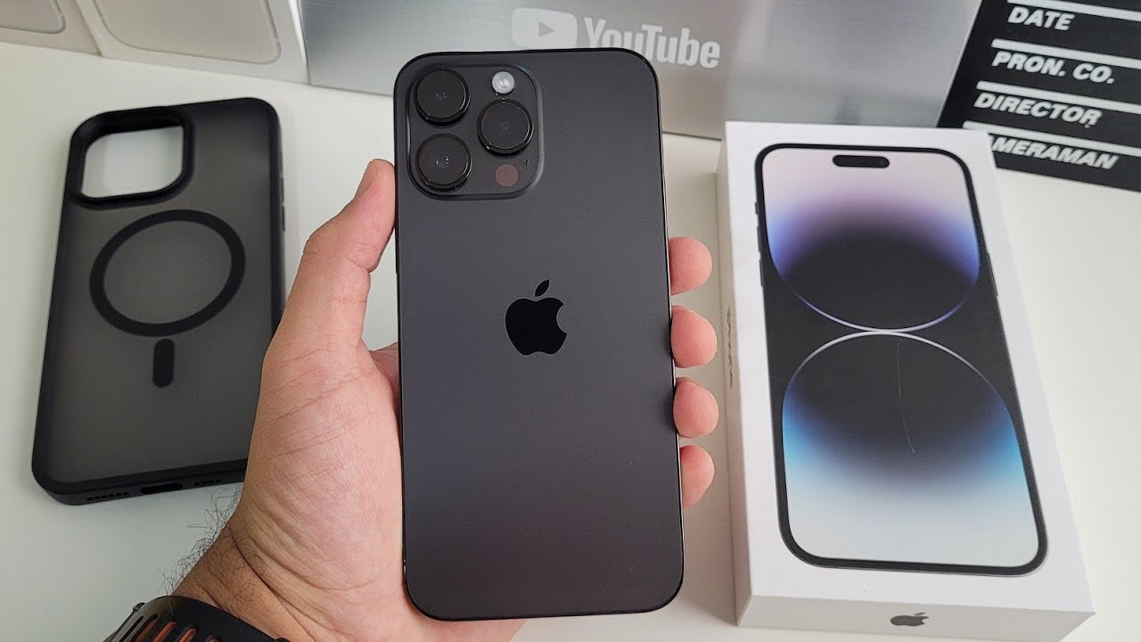 COMPREI O IPHONE 14 PRO MAX E ME SURPREENDI COM ESSE SMARTPHONE! UNBOXING!