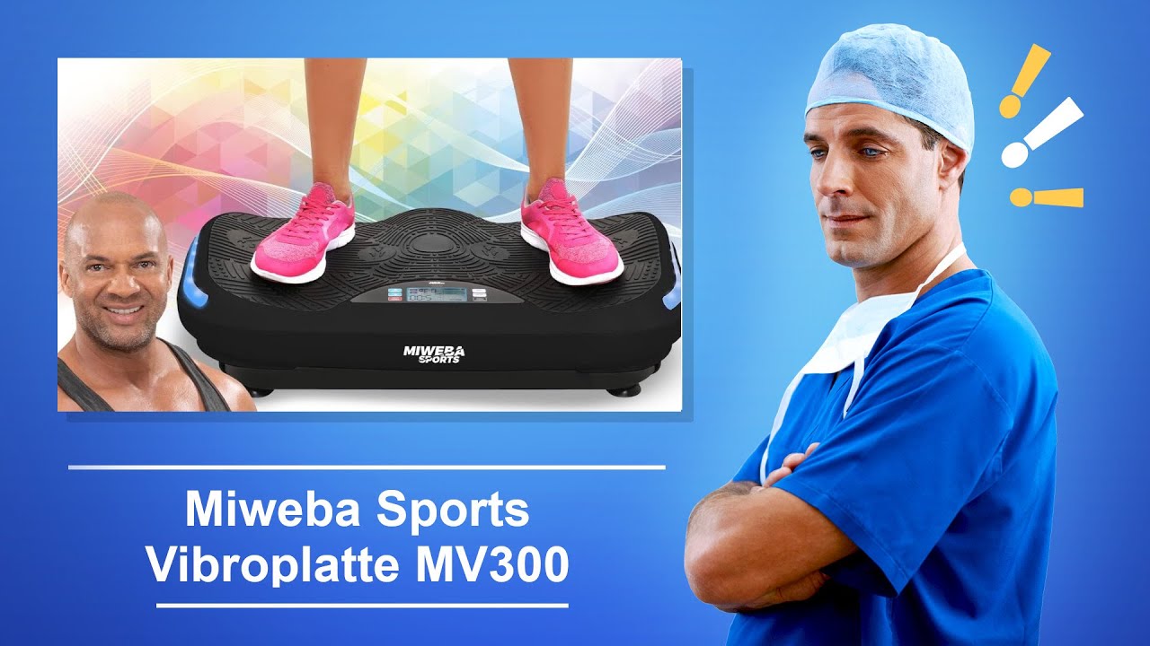 Miweba Sports Vibrationsplatte MV300 - Gut oder nicht?