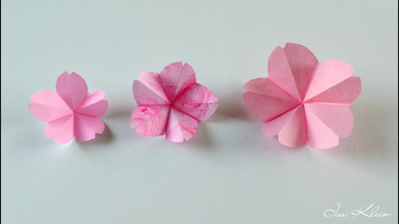 Isa Klein Tutorial 25: flor Sakura - Sakura Flower