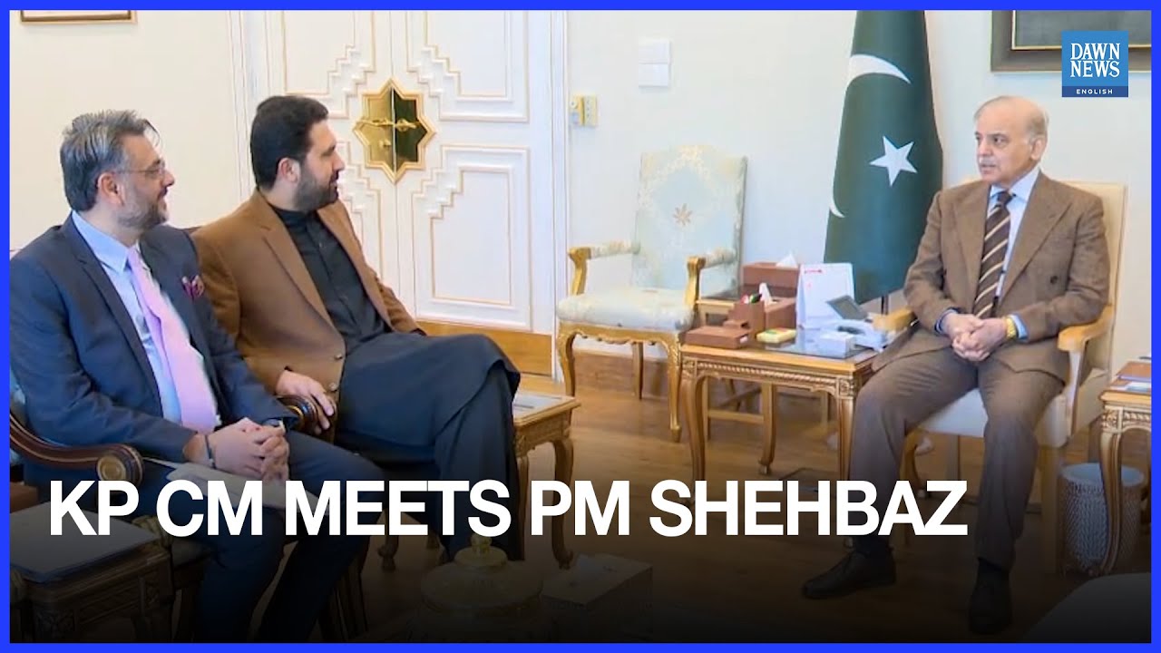 CM Sohail Afridi Raises KP Dues With Prime Minister in Islamabad