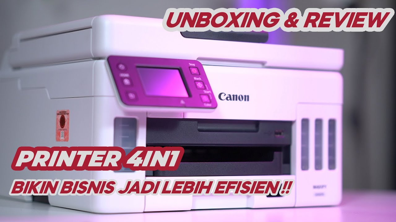 CANON MAXIFY GX 6070,  Printer Multifungsi Buat Produktifitas Kerja Semakin Maksimal !!