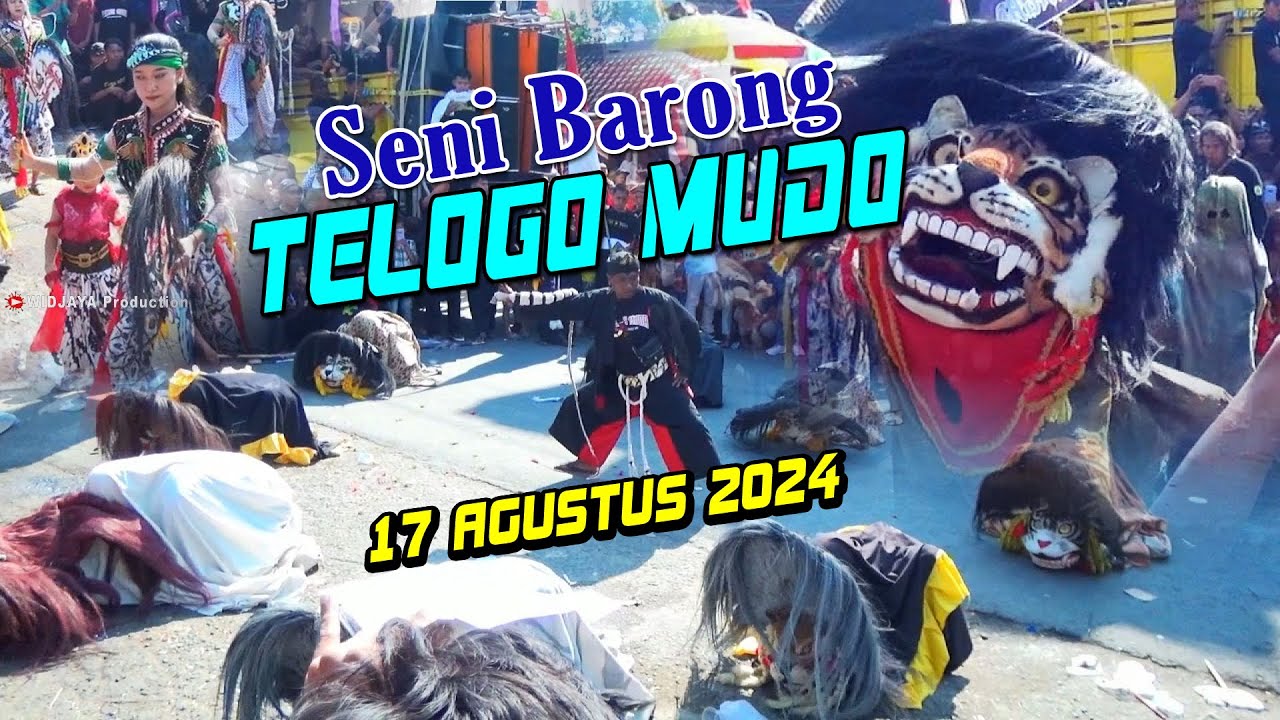 INI DIA 🔥BARONGAN TELOGO MUDO BAJANGAN DÌ KARNAVAL SENI BARONG JUWANGI 2024