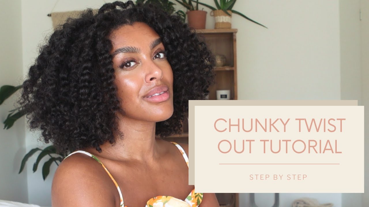 DEFINED CHUNKY TWISTOUT || STEP BY STEP