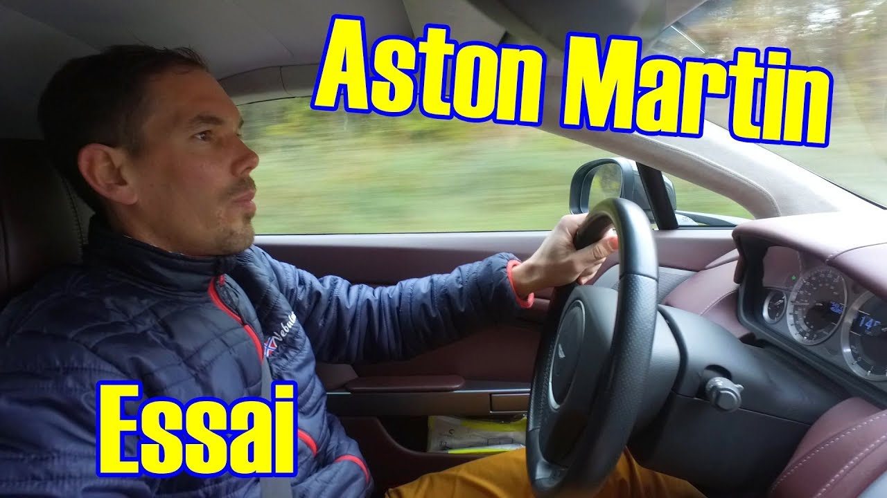 Je Conduis une ASTON MARTIN V8 Vantage Roadster 4.7 boite manuelle