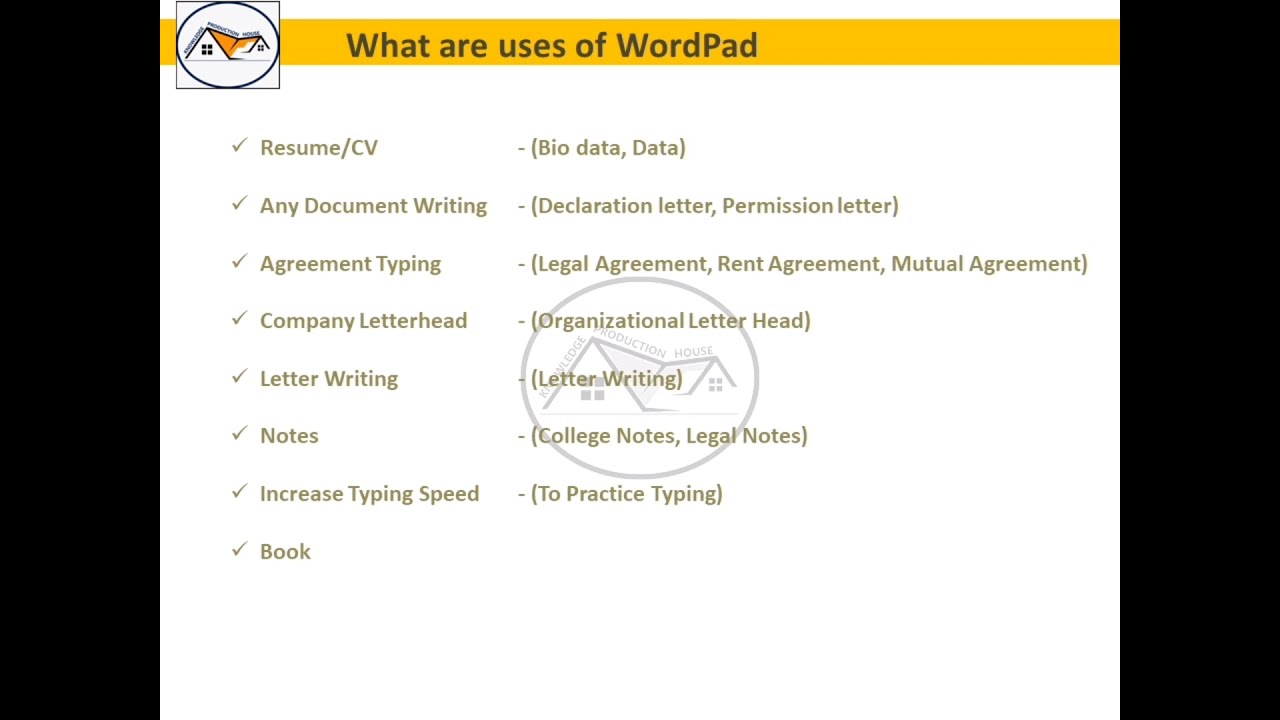 Microsoft WordPad - popularly known as #WordPad - An Advanced Version on Microsoft Notepad.