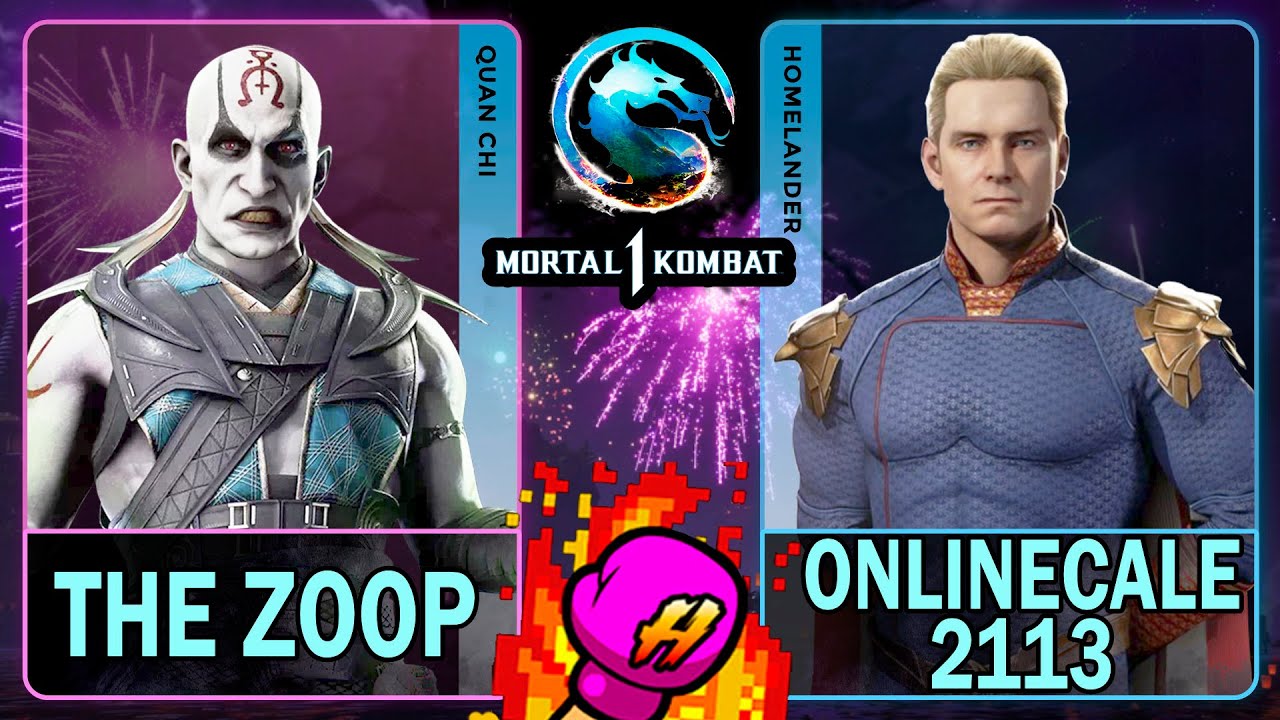 MK1 The Zoop (QUAN CHI) VS Onlinecale2113 (HOMELANDER)🥊Mortal Kombat 1🥊4K 60ᶠᵖˢ