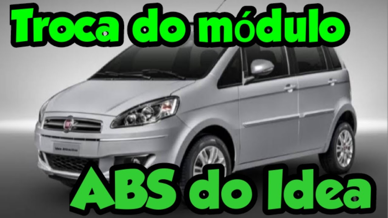 Como retirar o módulo ABS do Idea. Vejam qual era o defeito deste carro.
