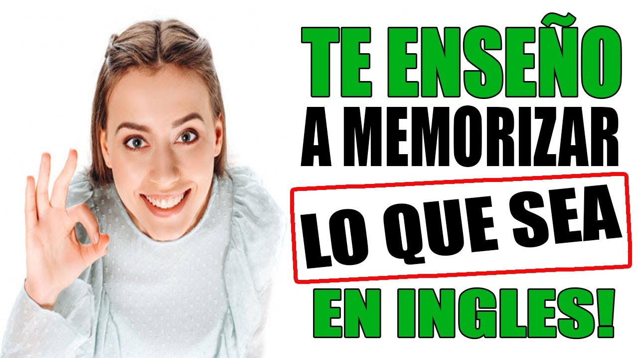 TE ENSEÑO COMO MEMORIZAR 🧠 ESTO QUE TE HARA HABLAR INGLES 👅 | MEMORIZA INGLES BASICO CON ESTE METODO