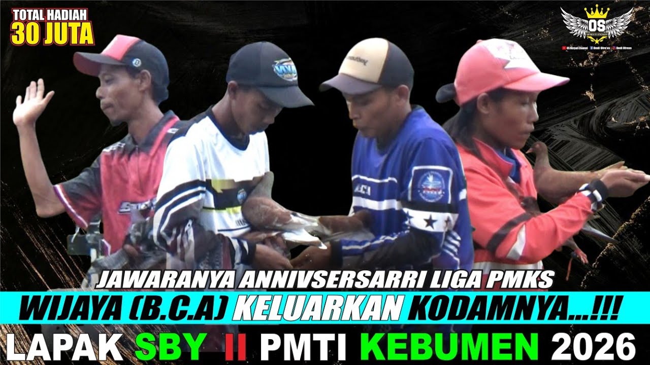 PARA JAWARA ANNIVERSARRI LIGA PMKS YANG 5TH‼️LAPAK SBY TOTAL HADIAH 30JT PMTI KEBUMEN