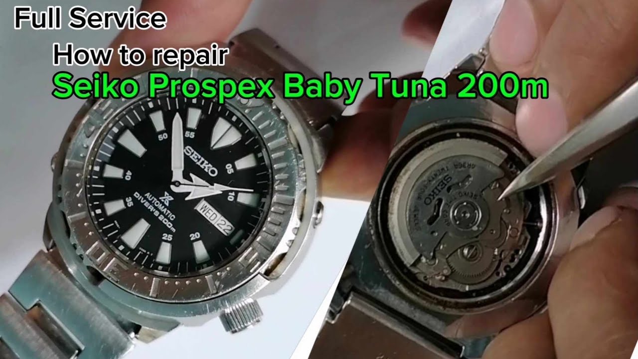 Servicing  SEIKO PROSPEX BABY TUNA 200M  CAL-4R36  | FULL VIDEO