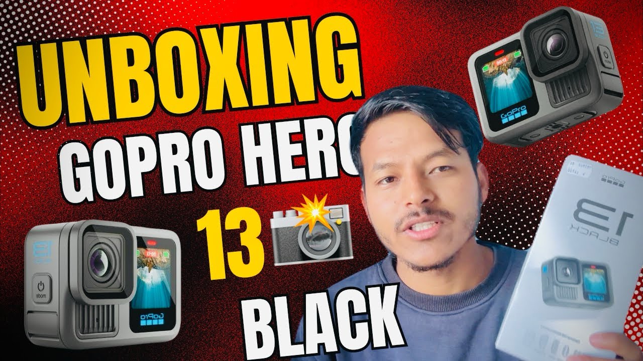 UNBOXING GOPRO HERO 13 IN NEPAL  #gopro #gopro13