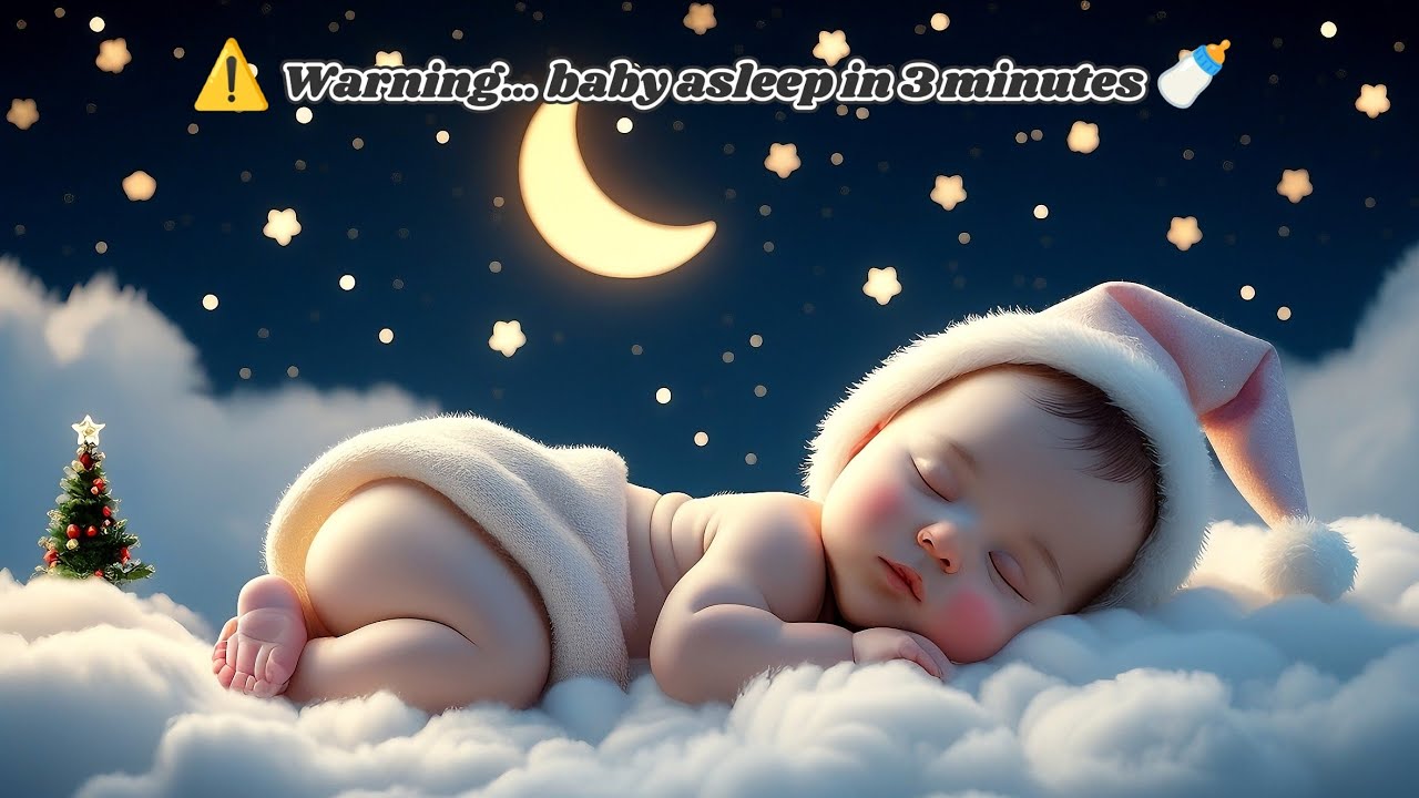 Baby Sleep Music 💤 Baby Falls Asleep Instantly 🌙 4 Hours Deep Lullaby for Newborns