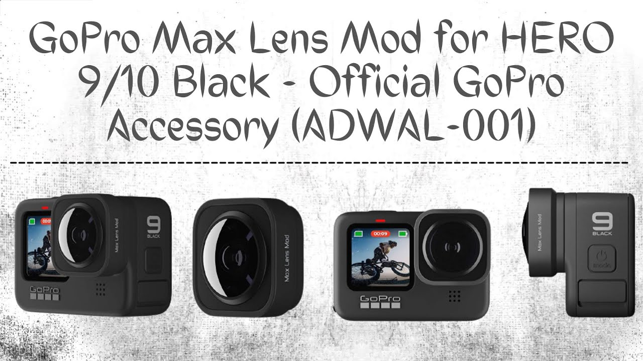 GoPro Max Lens Mod for HERO 9/10 Black - Official GoPro Accessory (ADWAL-001) | Unboxing & Review