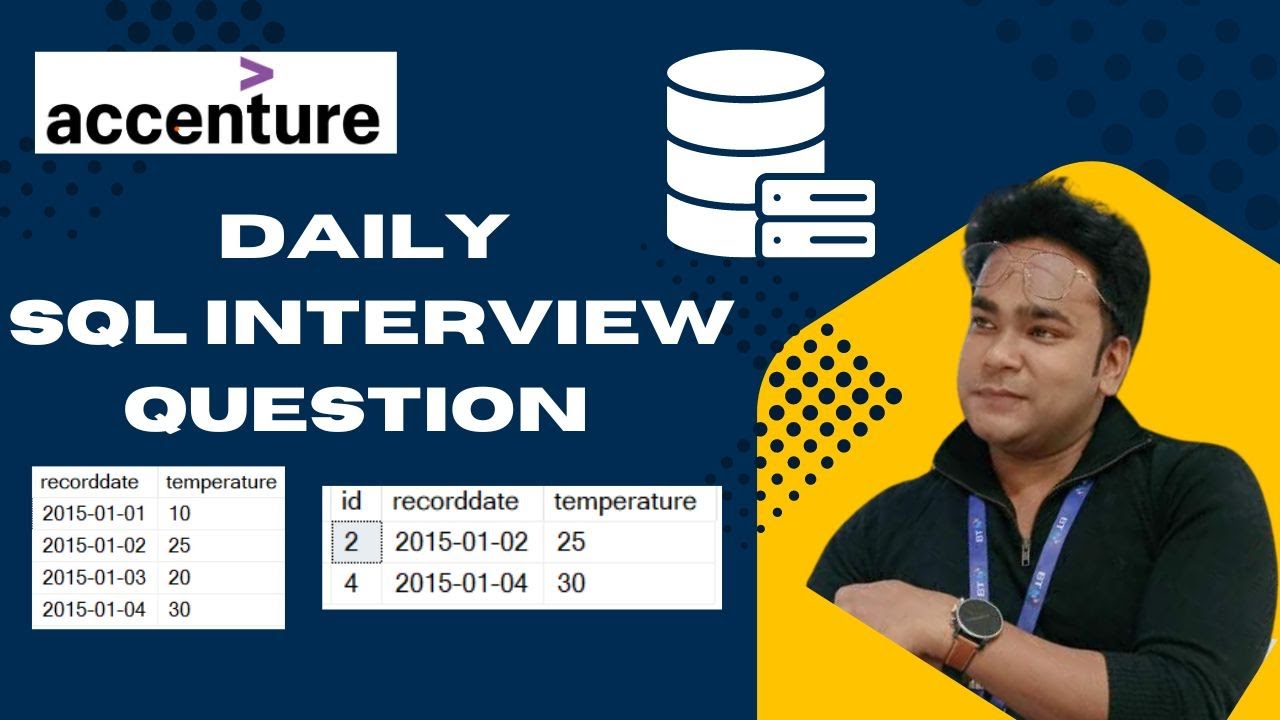 ACCENTURE Interview Question | SQL Interview Question no 9 | Daily SQL Practice | Advanced SQL