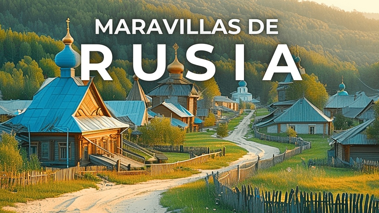 Maravillas de RUSIA | Los LUGARES más FASCINANTES de RUSIA | Vídeo de viaje en 4K