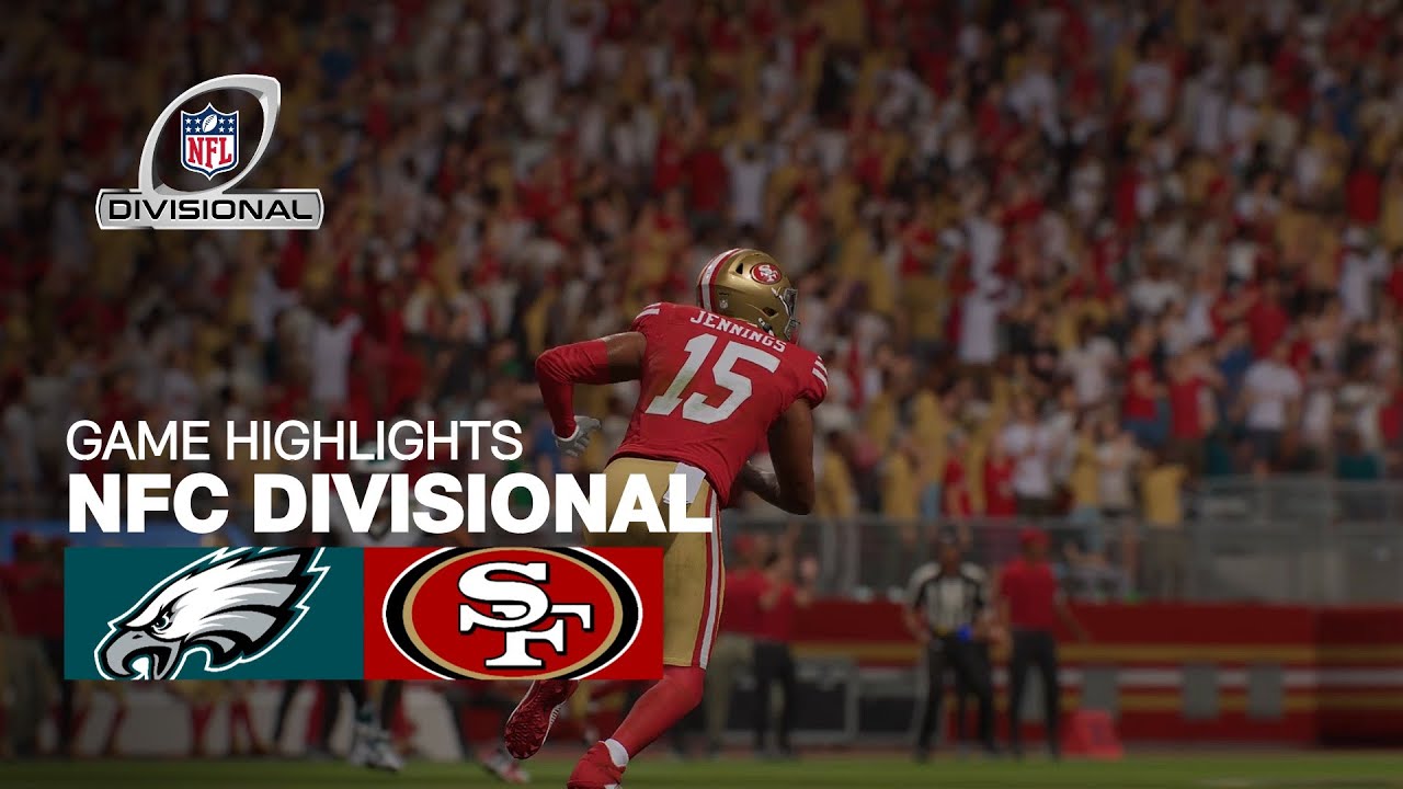 Philadelphia Eagles VS San Francisco 49ers - NFC Divisional - Game Highlights