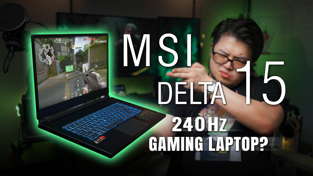 Обзор MSI Delta 15 (Ryzen 9 5900HX) &mdash; игровой ноутбук с частотой 240 Гц для любителей шутеров от первого лица!
