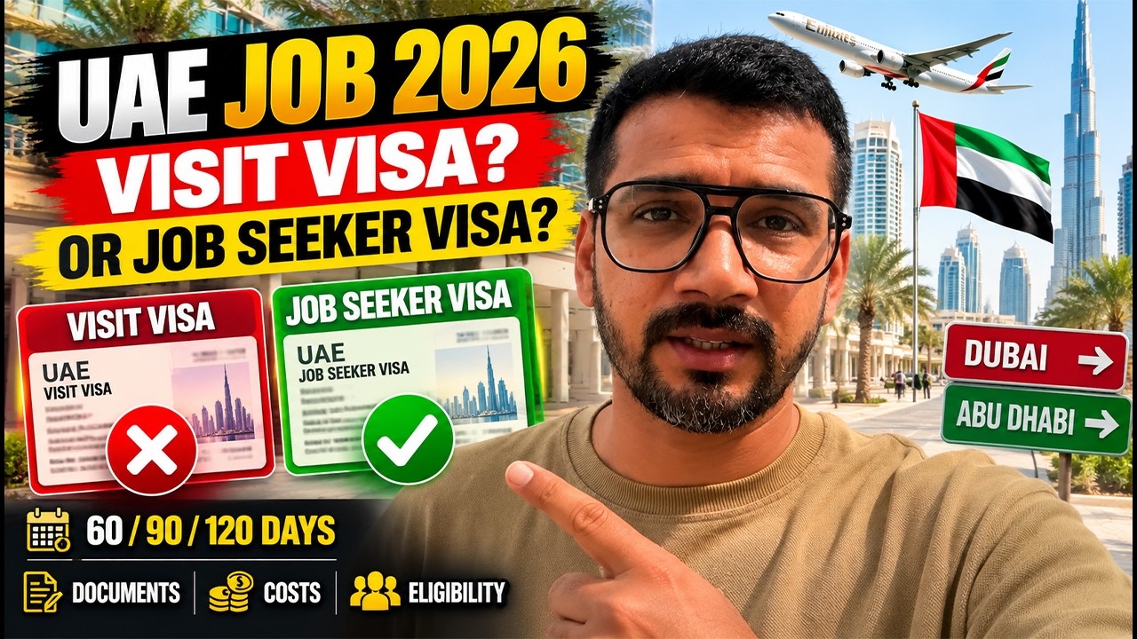 Want a Job in UAE? Don&rsquo;t Make This Visa Mistake! | UAE Visit Visa Update Today