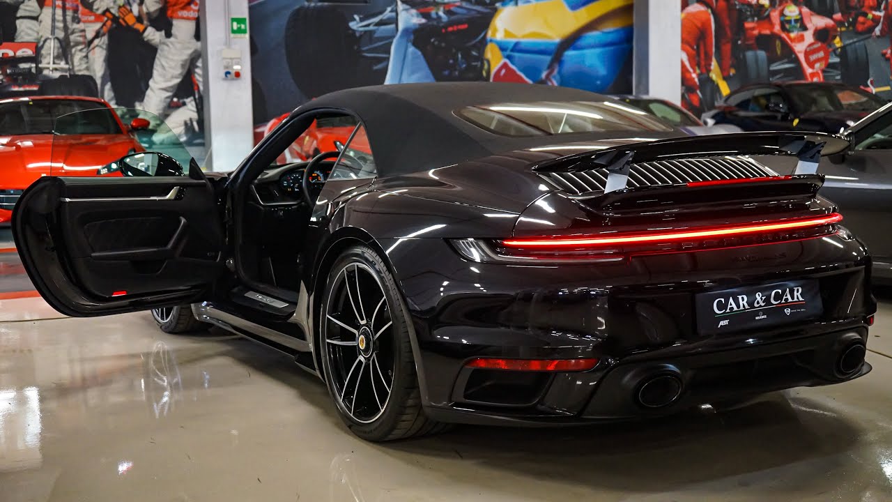 2023 Porsche 911 Turbo S Cabriolet (650hp) - Interior and Exterior Details