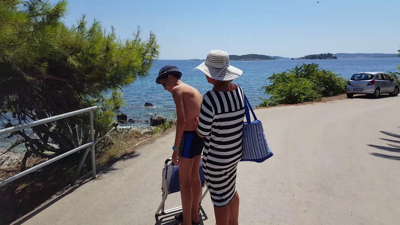 Put sa plaže Trstenice - Orebić