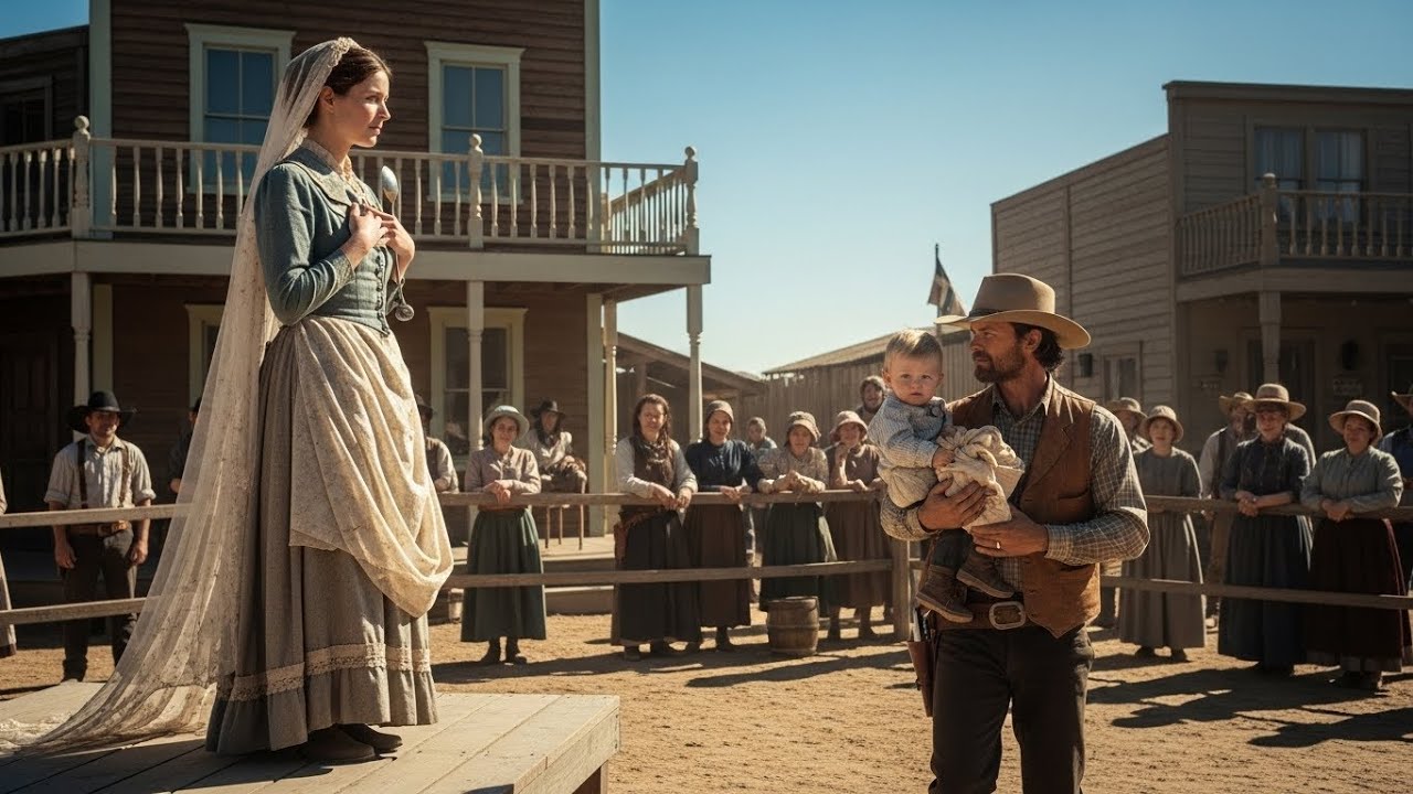 The Bride Every Man Rejected—Until One Lonely Cowboy Stepped Forward and Said, “I’ll Take Her ”