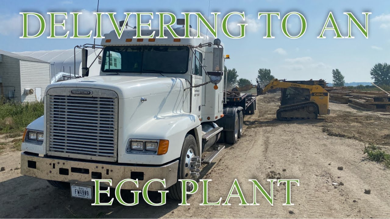 Delivering To An Egg Plant (central iowa trucking)