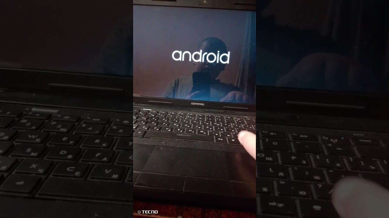 Установка Android на ноутбук (неполный) #android 