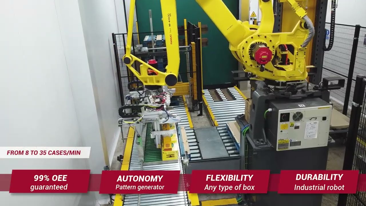 Sarco Packaging IPLA Robot palletiseerder Savvy Pal