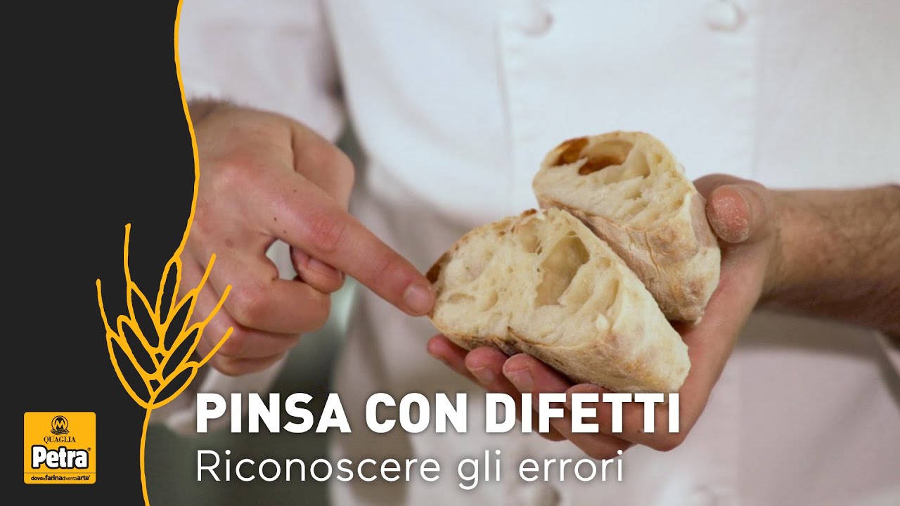 Pinsa: come riconoscere i difetti | Farina Petra