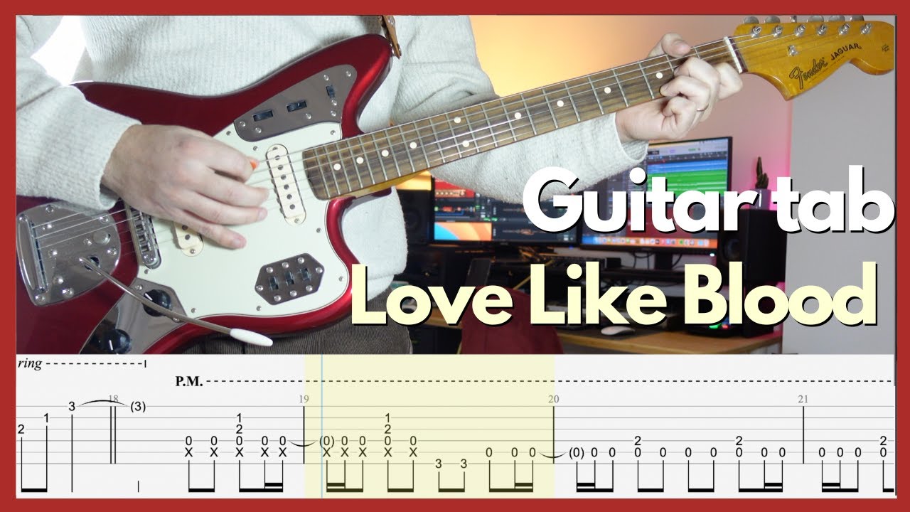 Killing Joke - Love Like Blood (Guitar tabs)