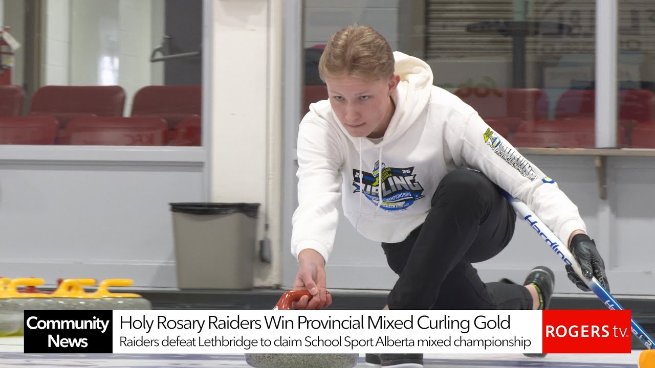 Holy Rosary Raiders win provincial mixed curling gold