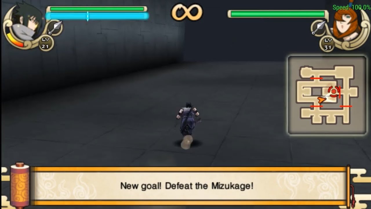 Naruto Ultimate Ninja Impact | Sasuke VS Kage