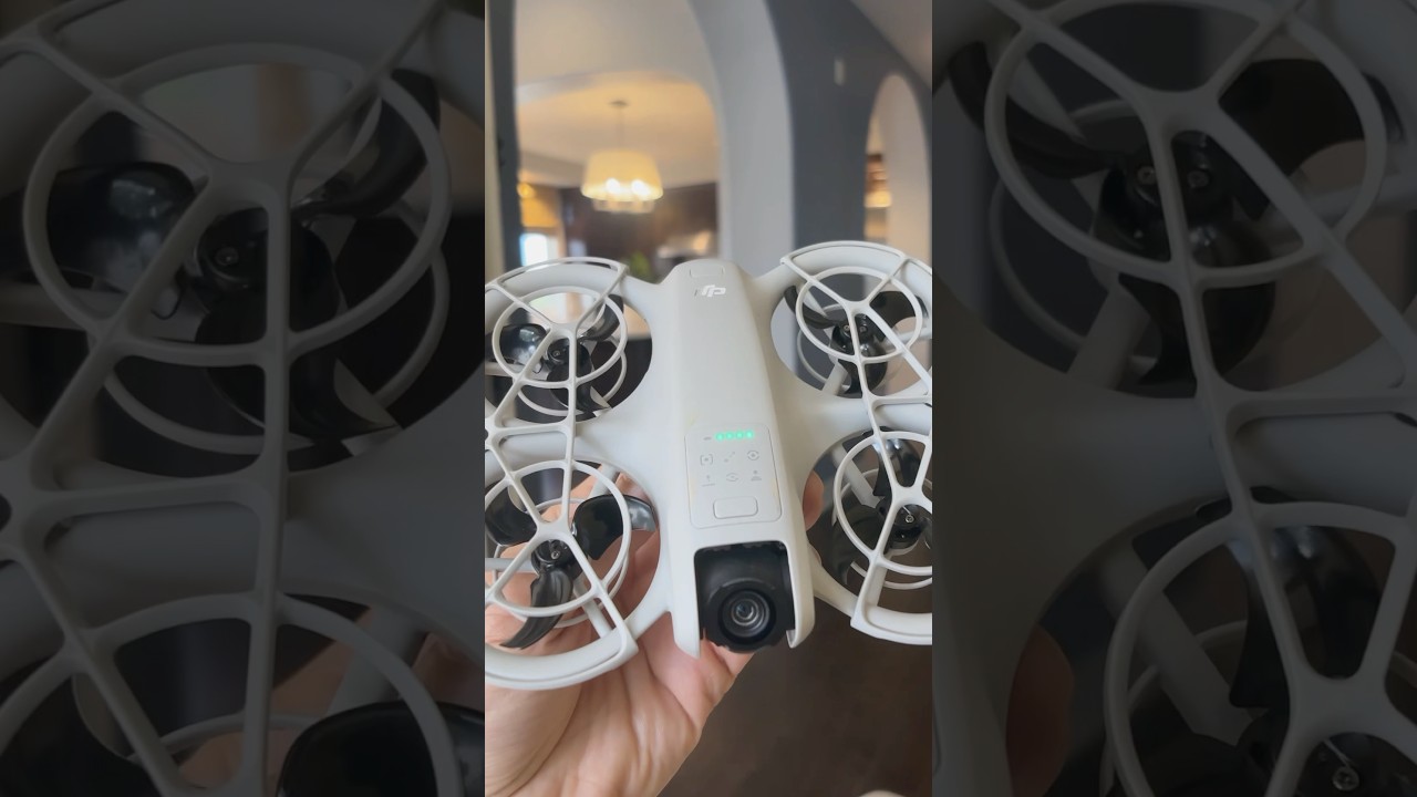 🔥DJI Neo: How to Fly Indoor-To-Outdoor Hotel! 🚀#dji #drone #shorts