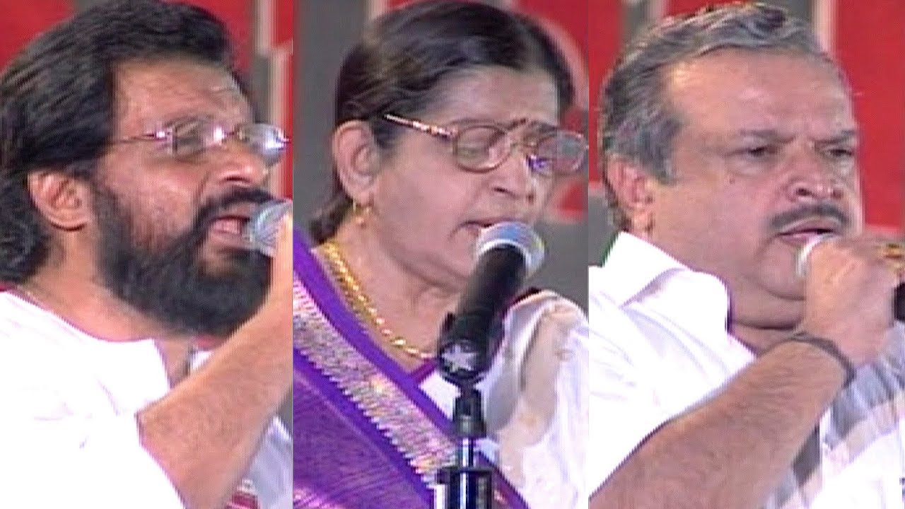 അപൂര്‍വ്വ സംഗമ നിമിഷം!! | K J Yesudas | P Jayachandran | P Susheela