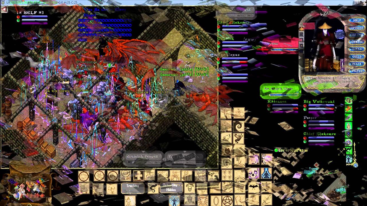 Ultima Online The Battle of Hythloth Dungeon