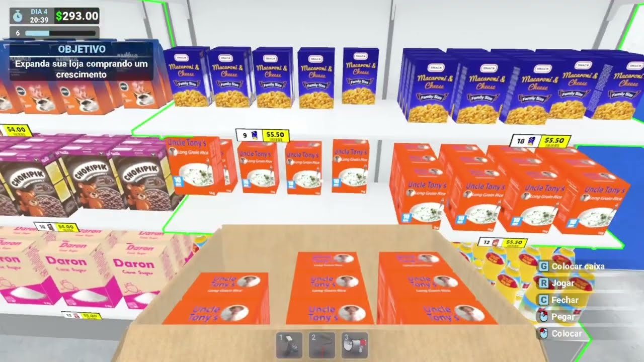 Megastore Simulator – Achei uma Forma Mais Fácil de Transportar as Caixas 📦