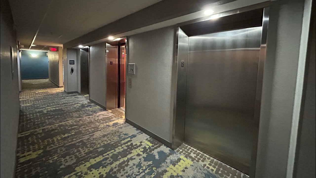 Cool & Rare Northern Traction Elevators at Hampton Inn - Cleveland, OH