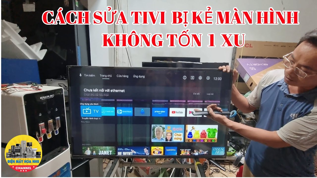 CÁCH SỬA TIVI KẺ MÀN NHẢY HÌNH KHÔNG TỐN 1 XU