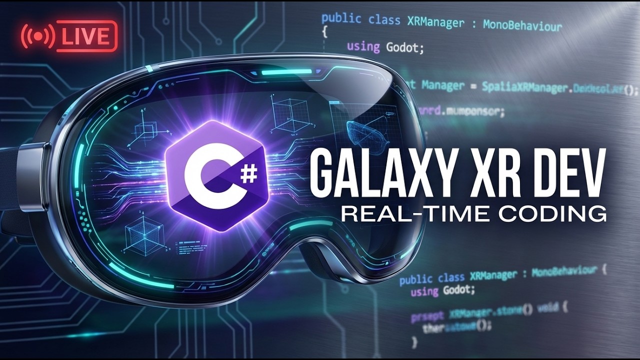 Godot C# x Galaxy XR: First Look & Dev Session