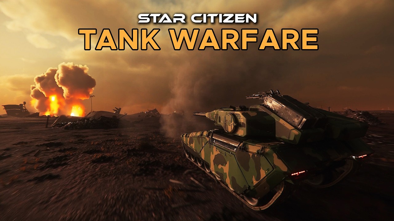 Deploying a TANK in STAR CITIZEN...