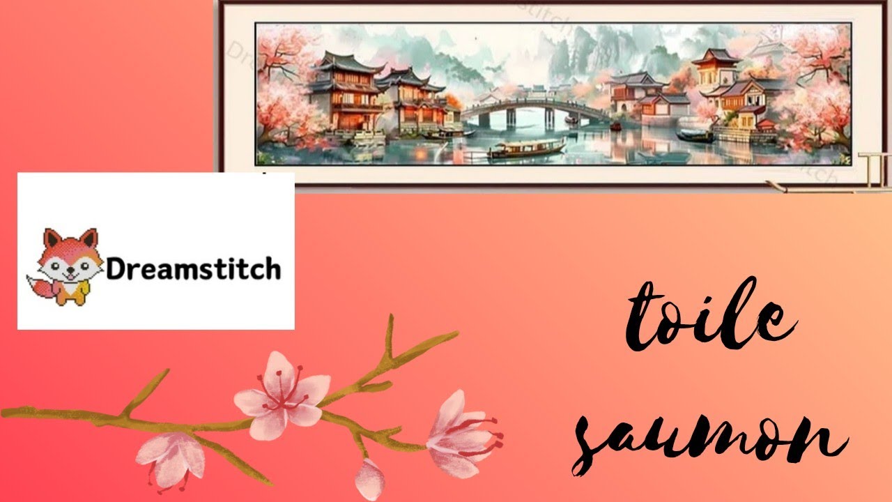 Magnifique paysage #crosstich #dreamstitch  je me confie à vous 