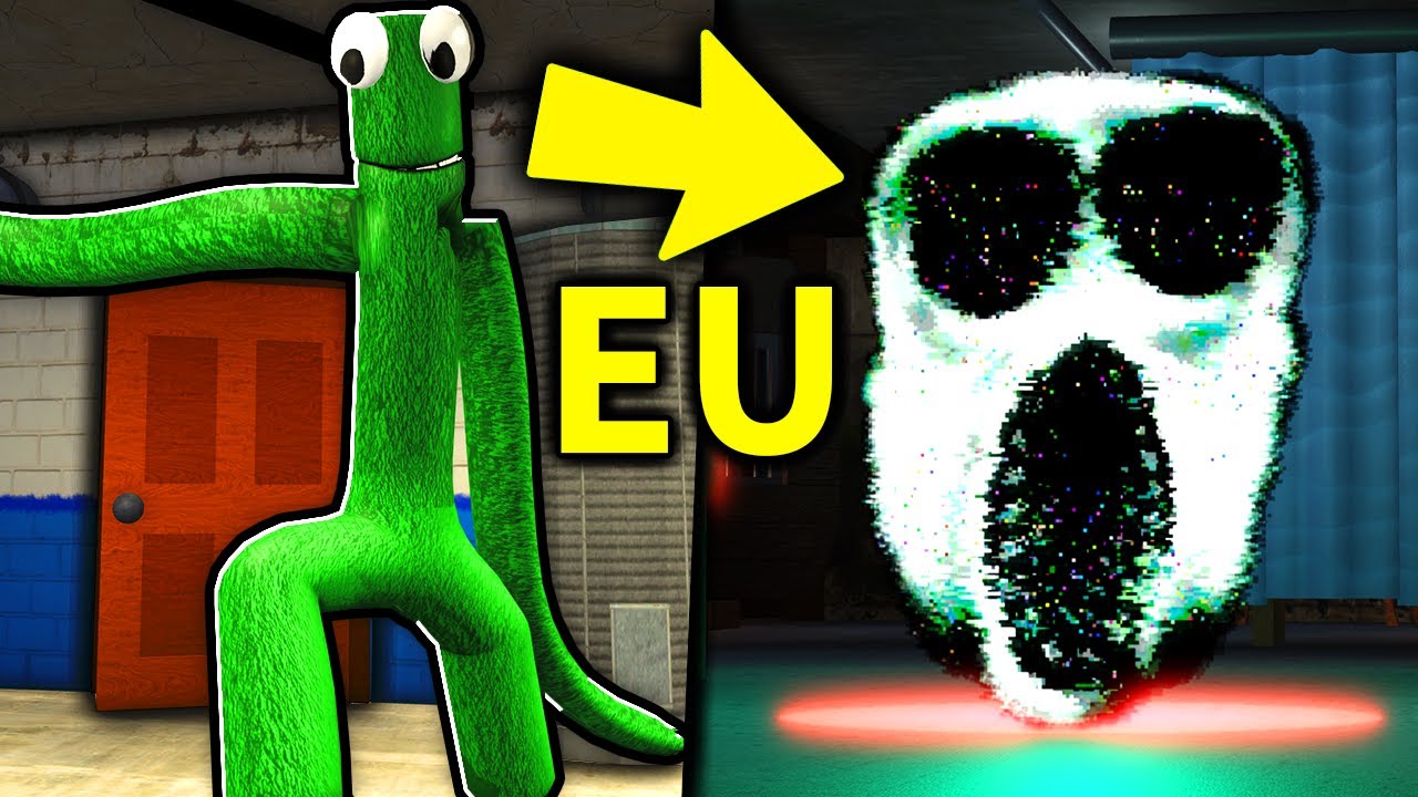 MODO TRANSFORMAÇÃO VERDE VIROU MONSTRO DOORS RAINBOW FRIENDS MODO CHAPTER 2 VIRE O MONSTRO
