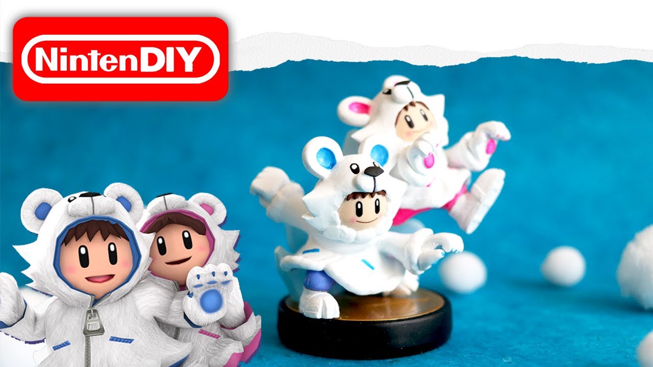 How to make Polar Bear Ice Climbers Custom Amiibo - NintenDIY