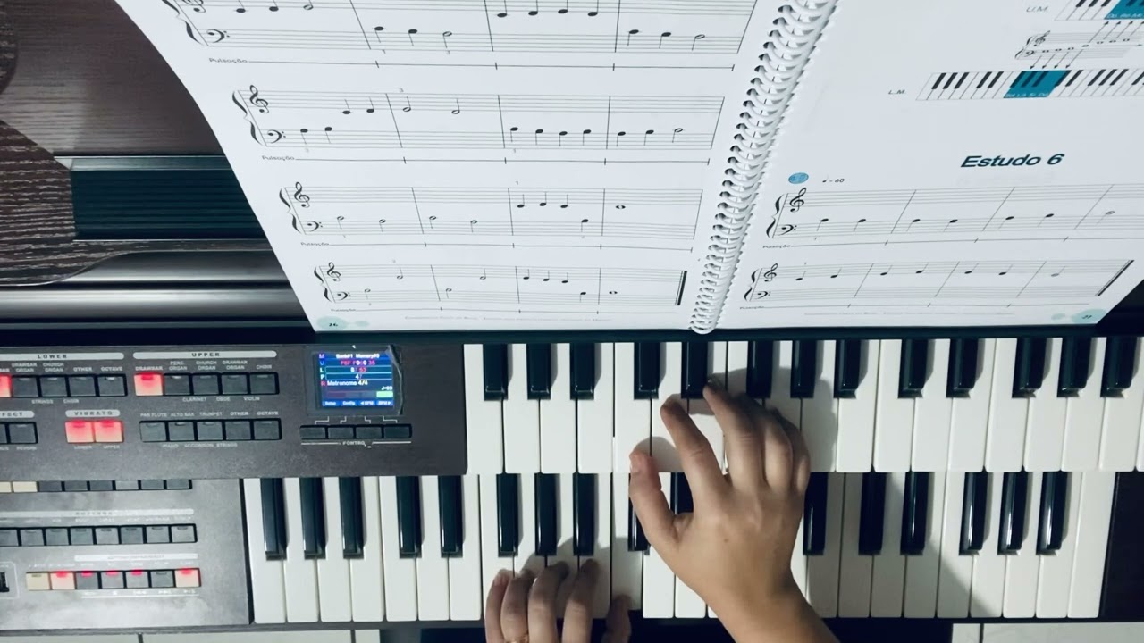 VOLUME 1 - ESTUDO 6 - M&Eacute;TODO NOVO - ORGANISTA CCB