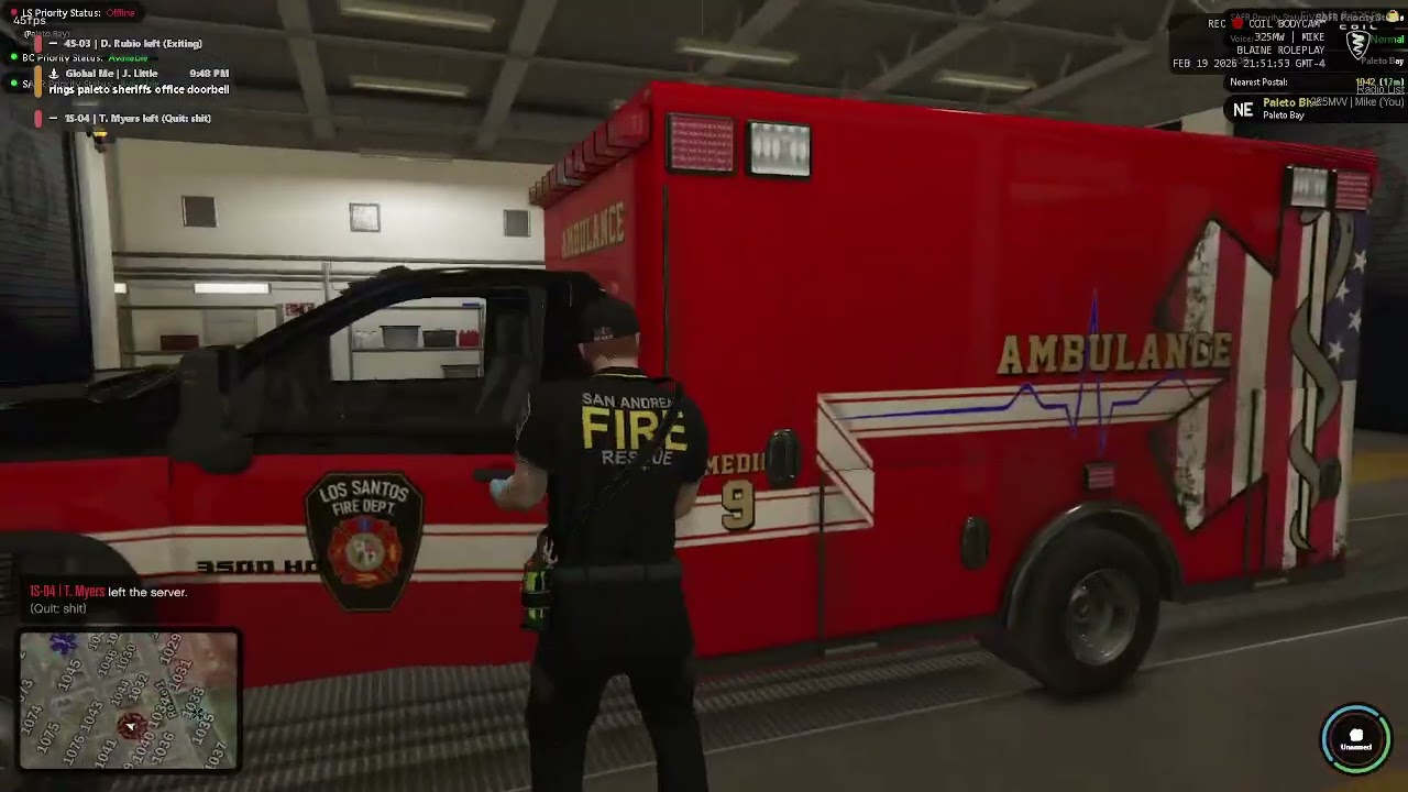 FiveM RP Full Fire/EMS Shift 1