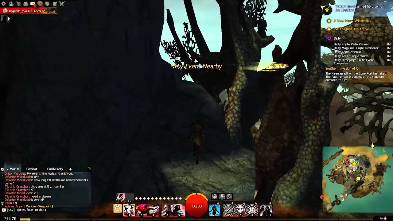 Guild Wars 2 - Shark's Teeth Vista and Hero Point (Straits of Devastation)